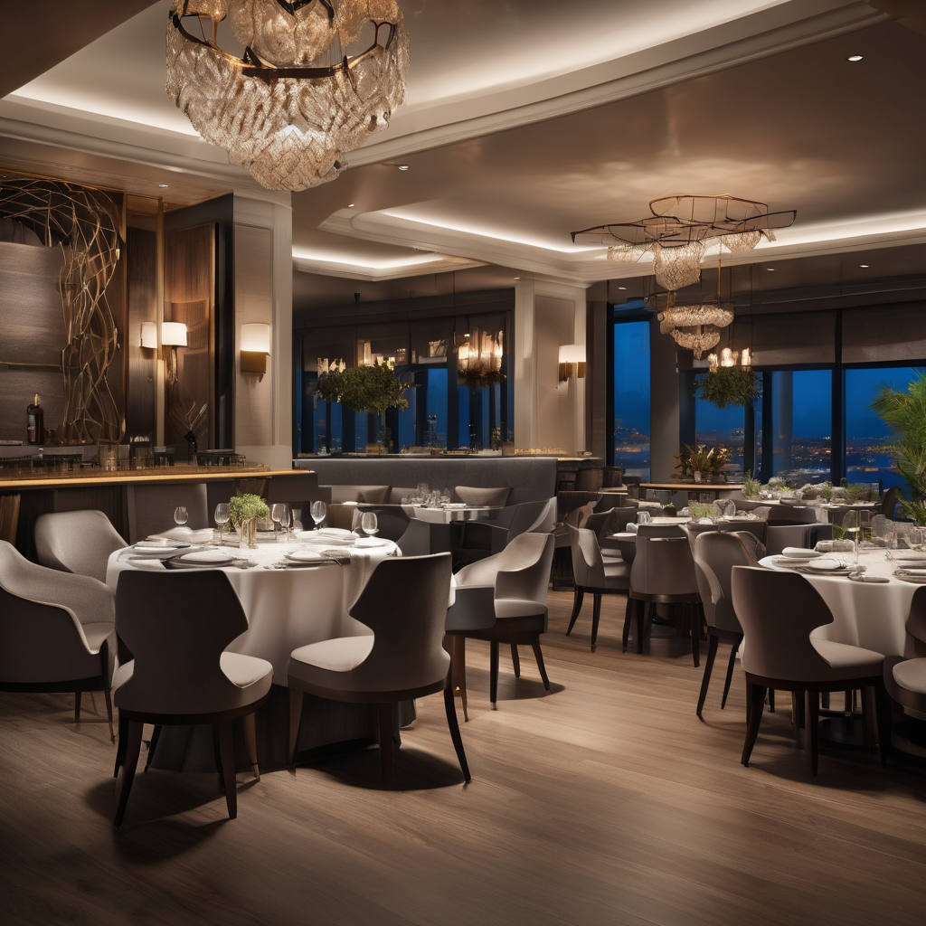 Sophisticated fine dining dishes with professional plating